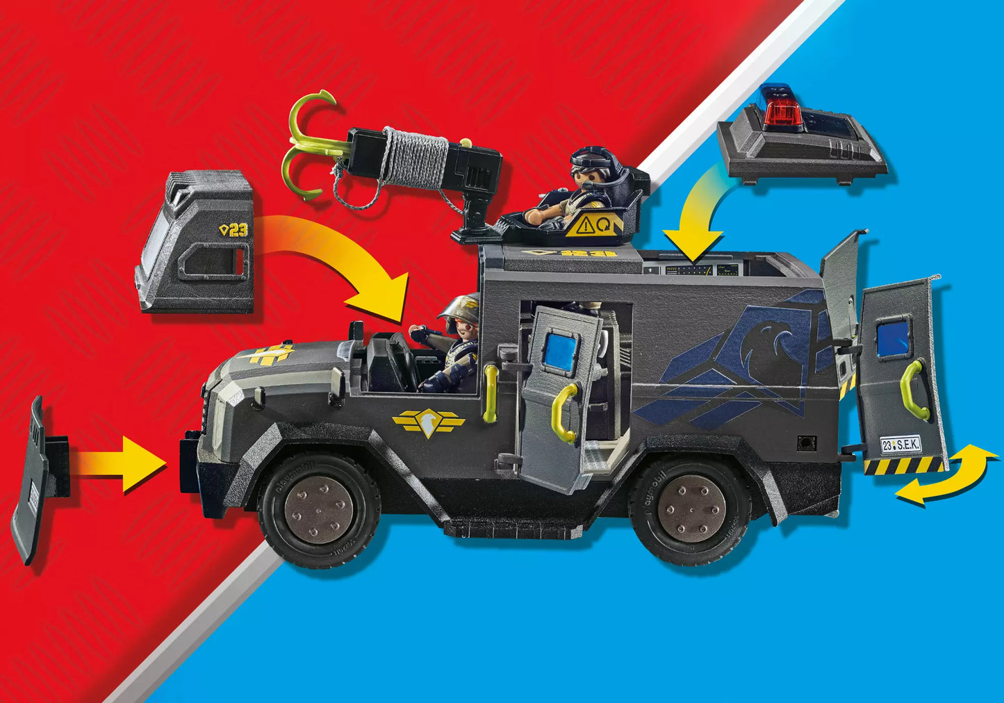 Playmobil 71144 City Action SWAT-Geländefahrzeug