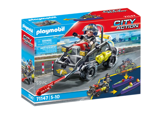 Playmobil 71147 City Action SWAT-Multi-Terrain-Quad