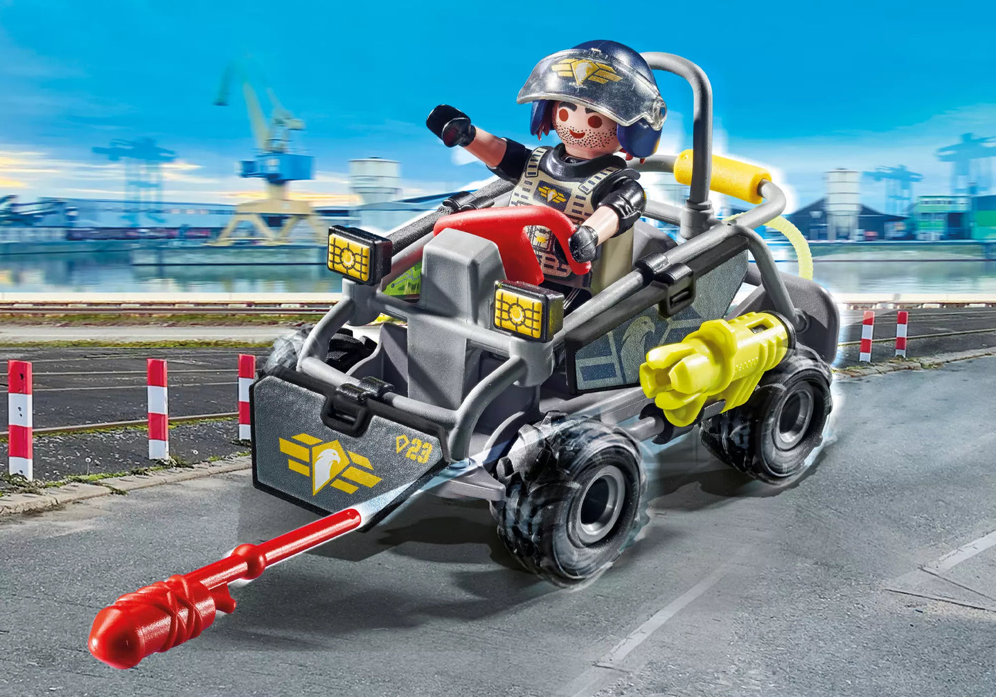 Playmobil 71147 City Action SWAT-Multi-Terrain-Quad