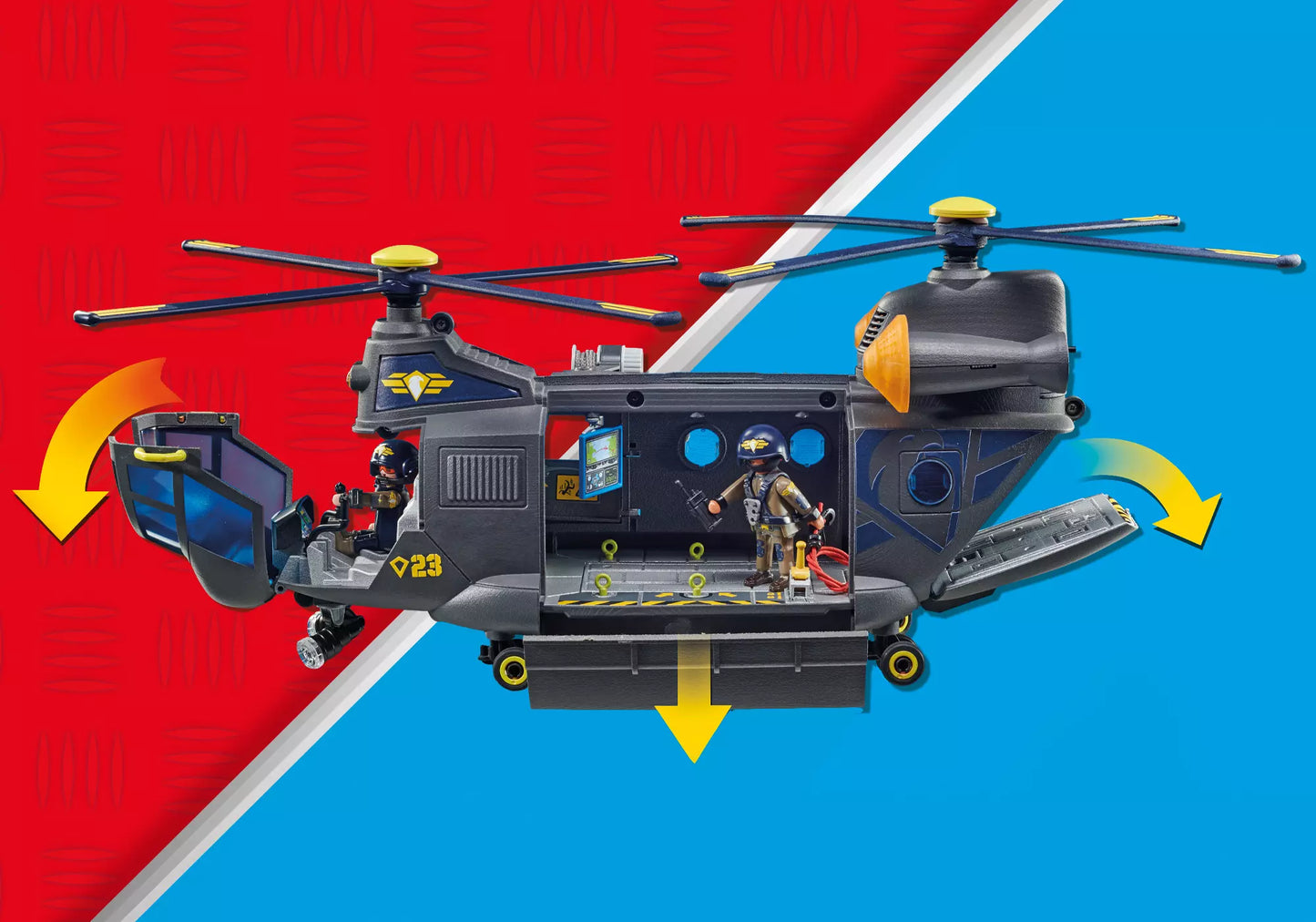 Playmobil 71149 City Action SWAT-Rettungsflugzeug