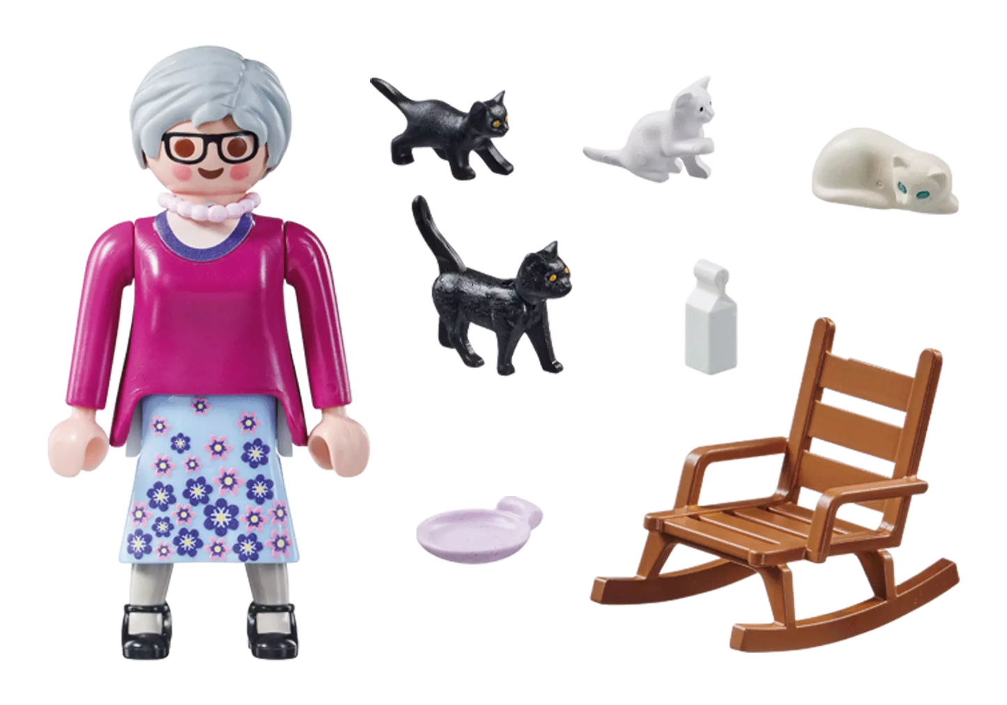 Playmobil 71172 Special Plus Oma mit Katzen