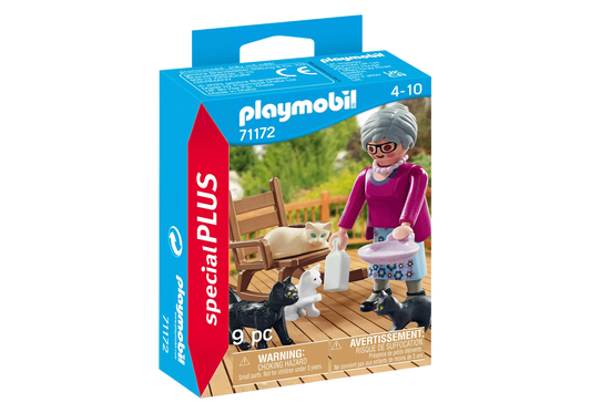 Playmobil 71172 Special Plus Oma mit Katzen