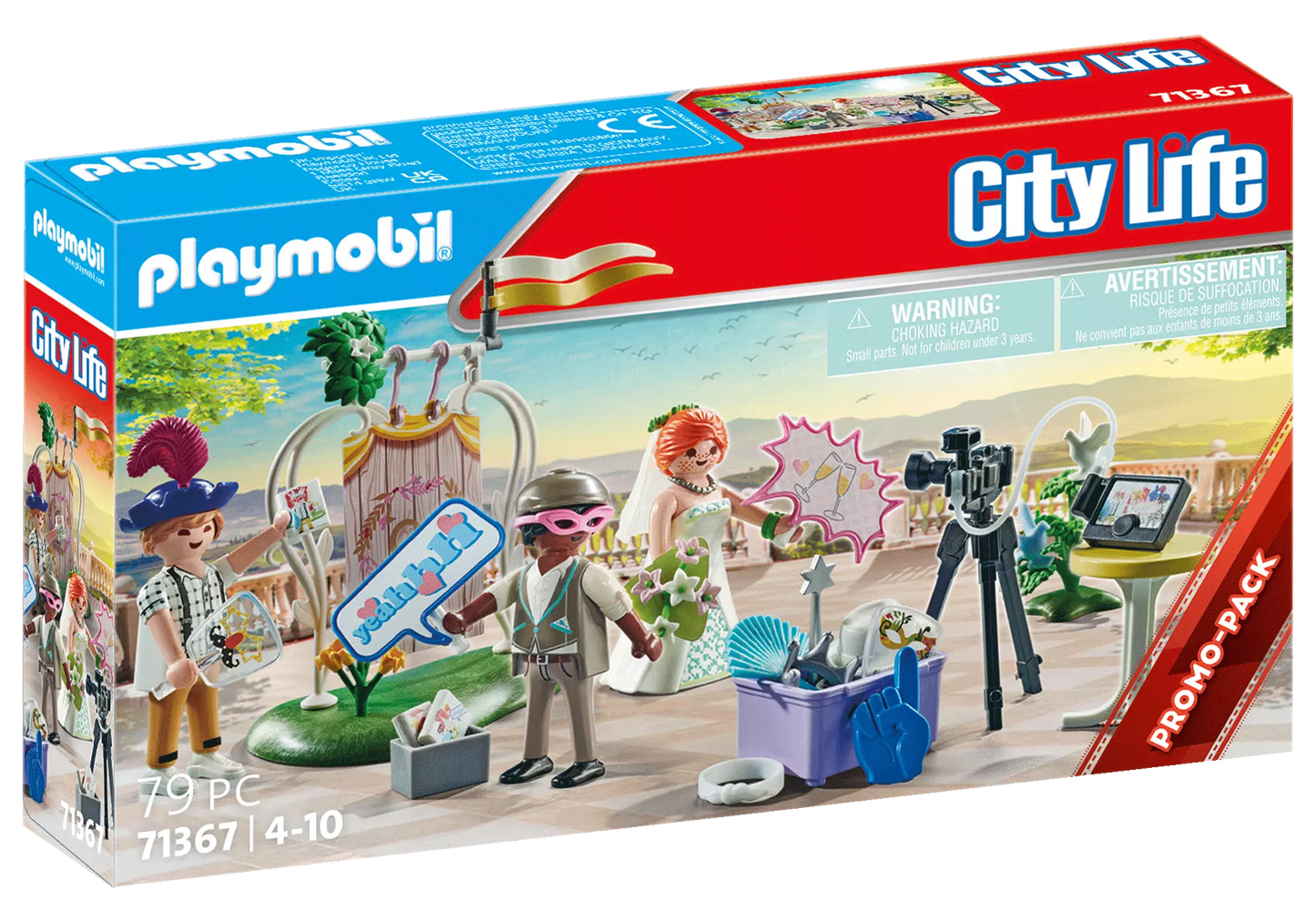 Playmobil 71367 City Life Hochzeits Fotobox