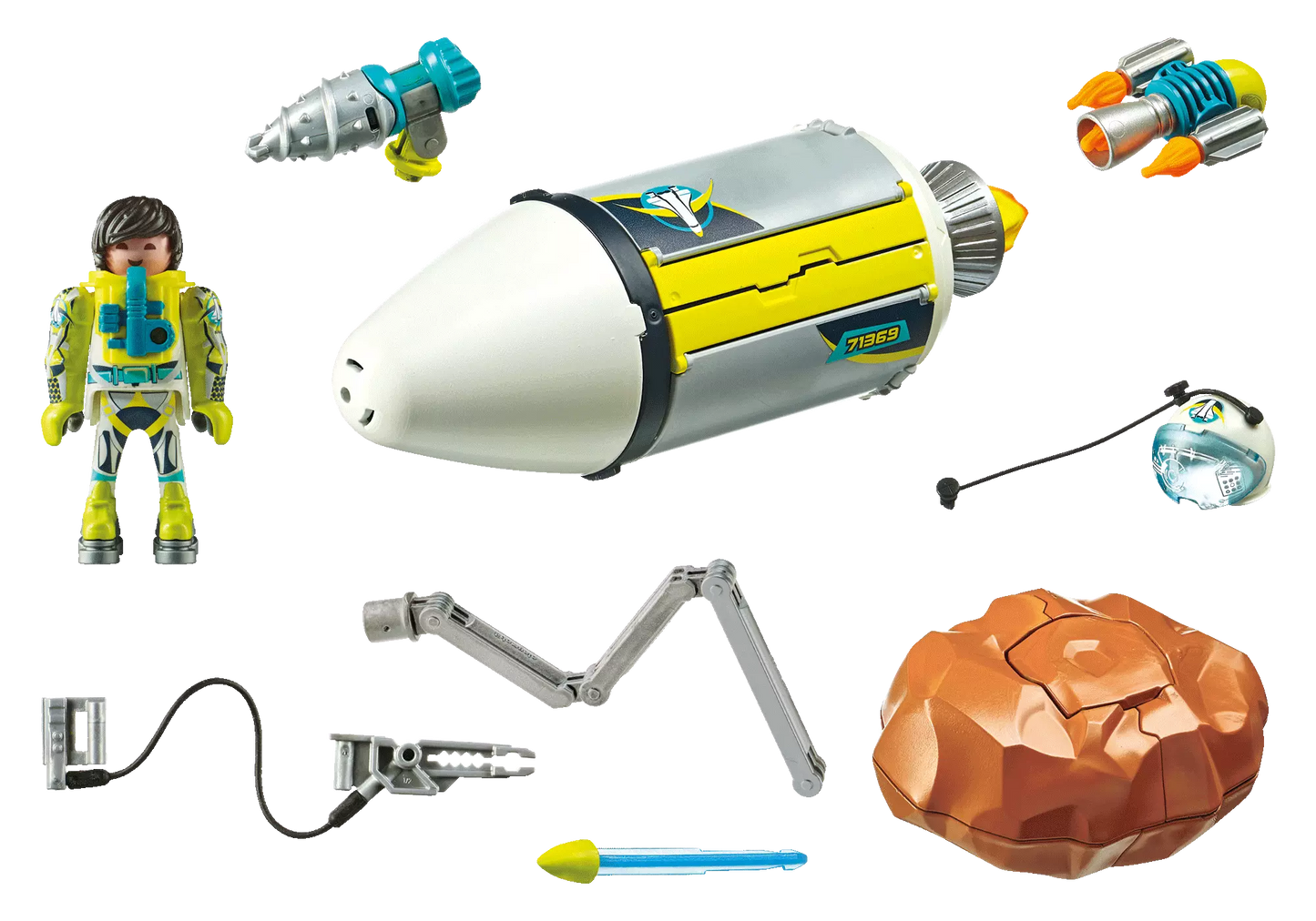 Playmobil 71369 Space Promo Pack Meteoroiden-Zerstörer