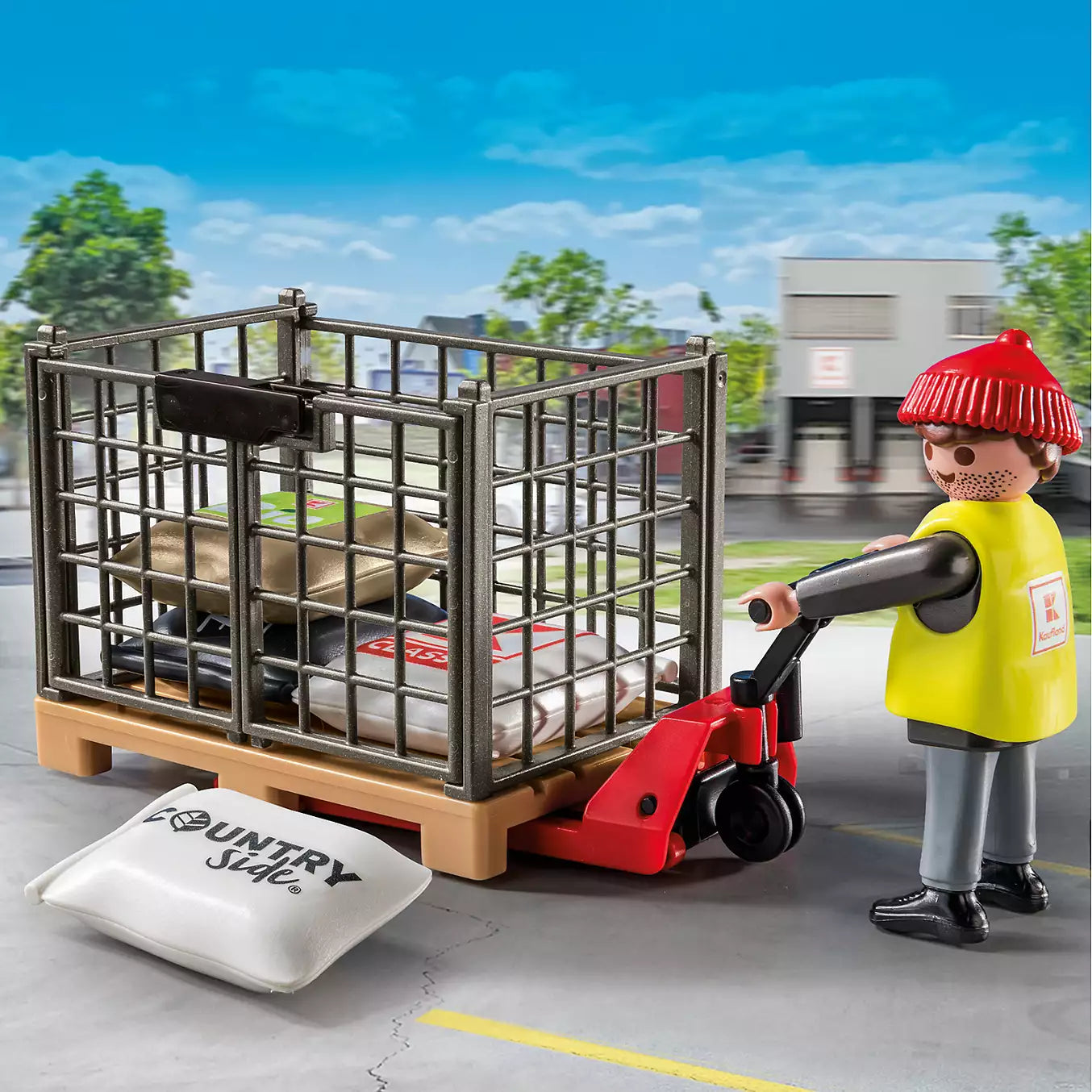 Playmobil 71389 Kaufland Hubwagen