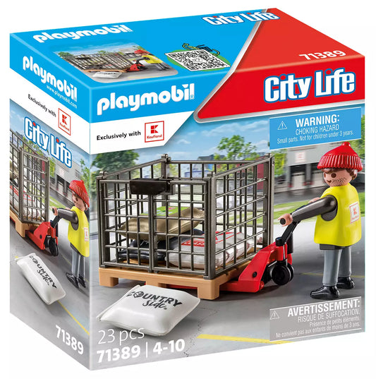 Playmobil 71389 Kaufland Hubwagen