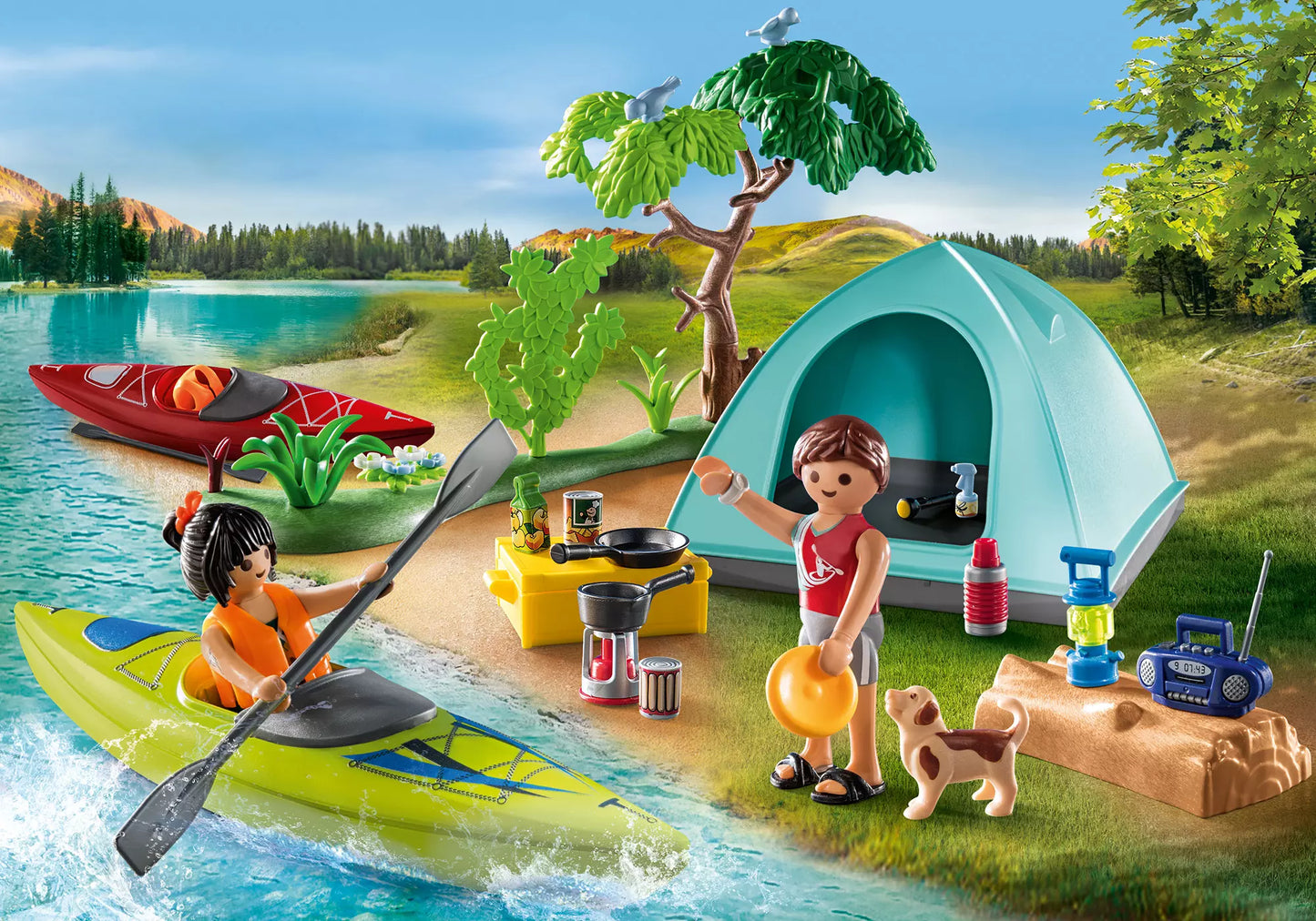 Playmobil 71425 Family Fun Zelten