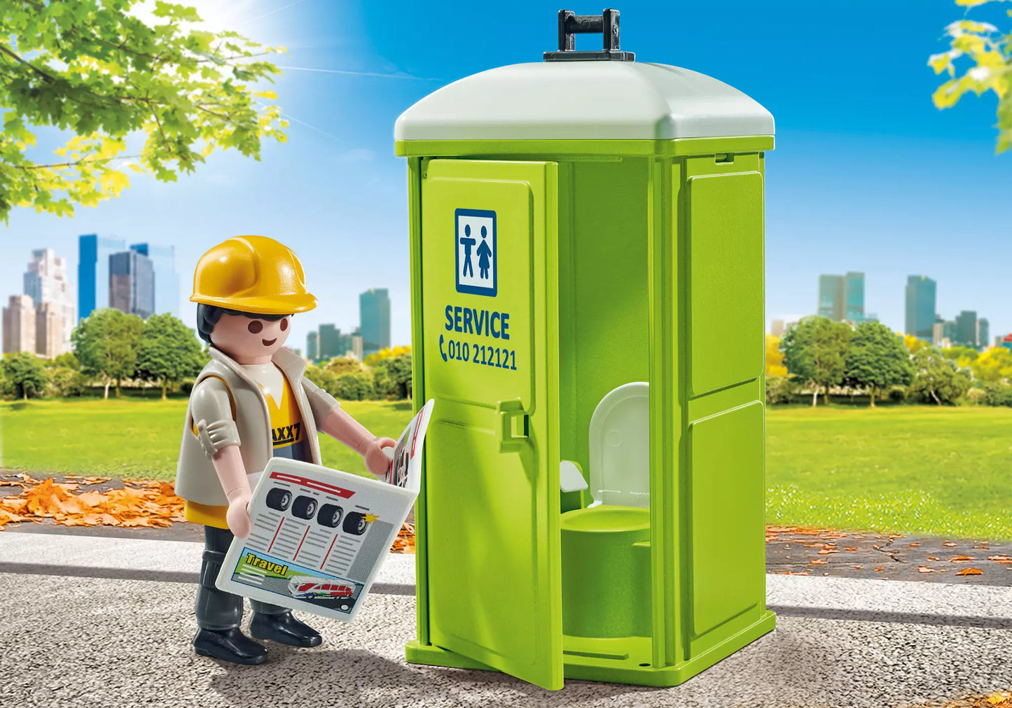 Playmobil 71435 City Action Mobile Toilette