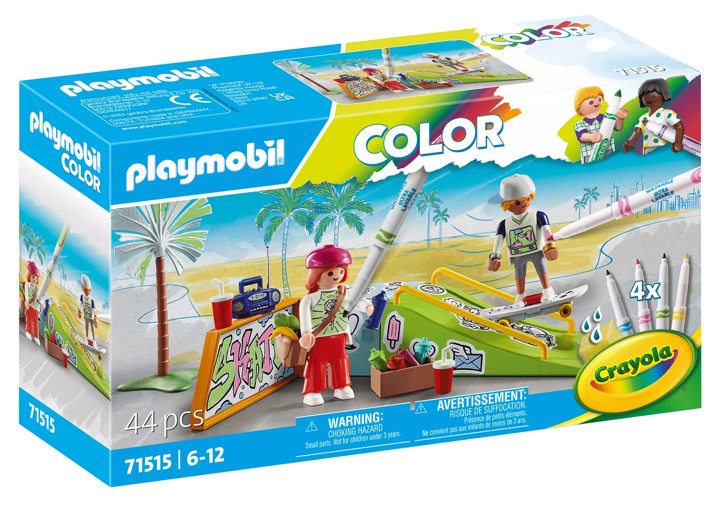 Playmobil 71515 Color Skatepark