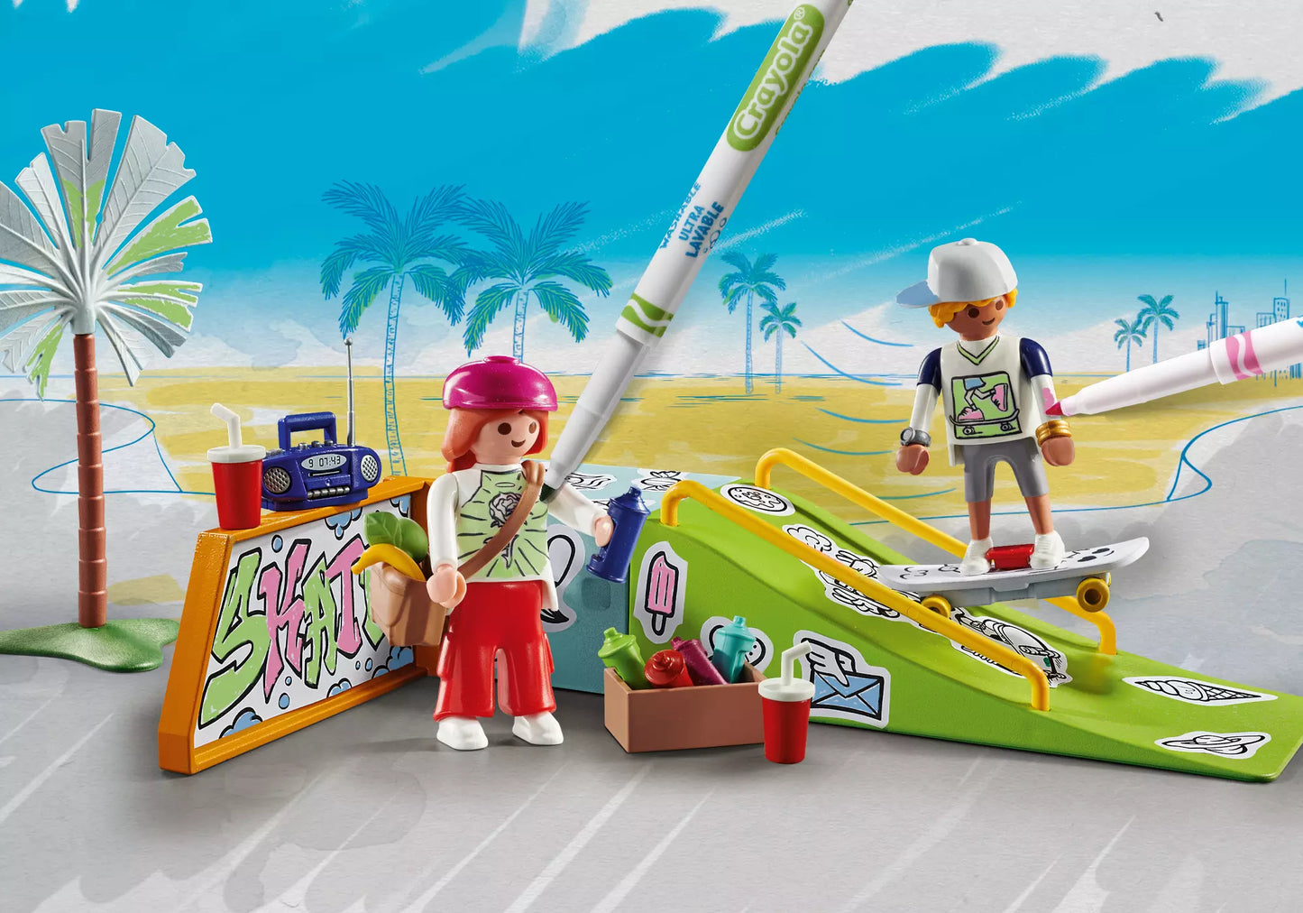 Playmobil 71515 Color Skatepark