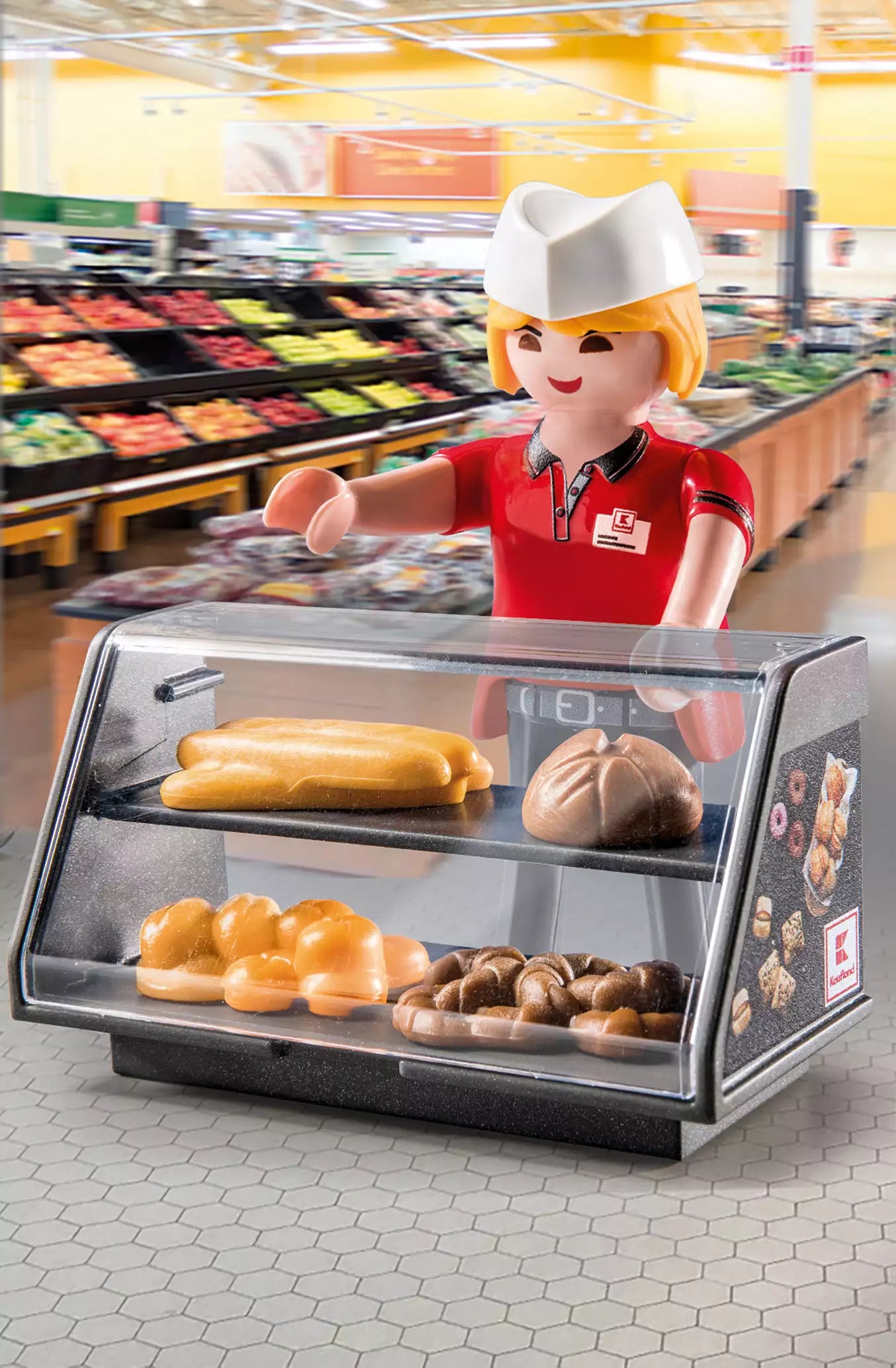 Playmobil 71552 Kaufland Brotverkäuferin