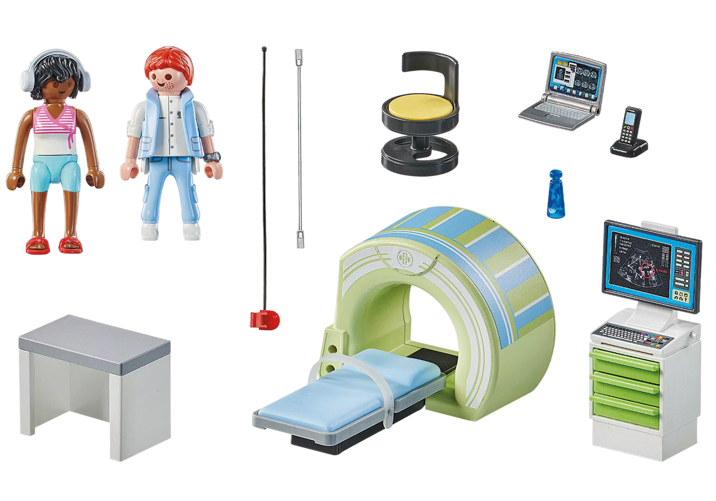 Playmobil 71618 Action Heroes MRT mit Patient
