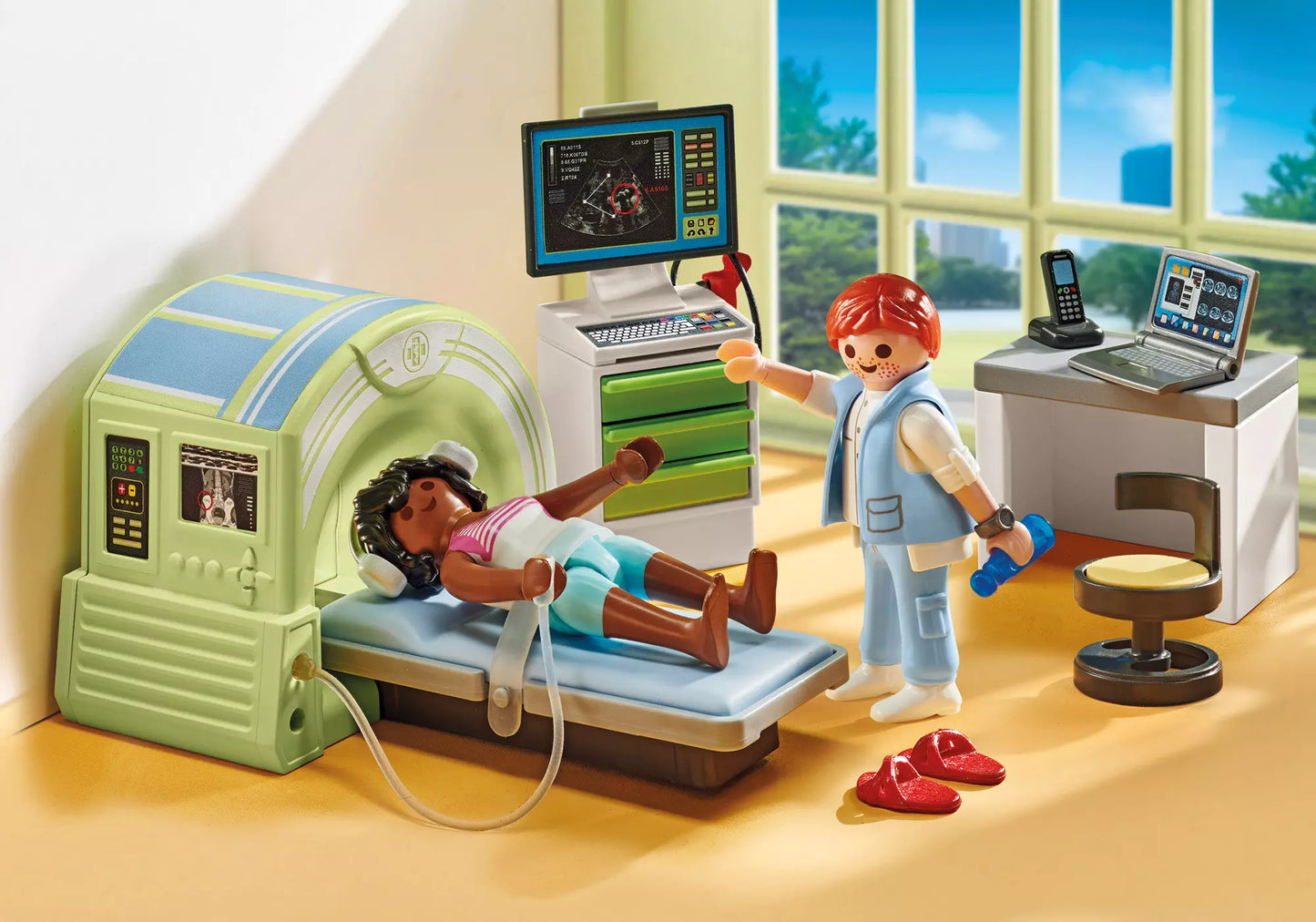 Playmobil 71618 Action Heroes MRT mit Patient