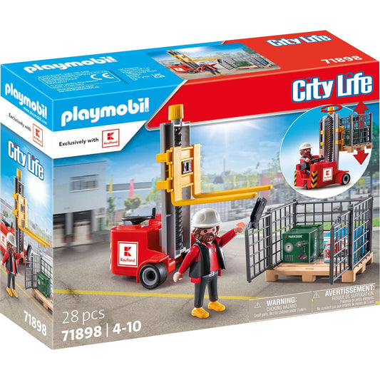 Playmobil 71898 Kaufland Gabelstapler
