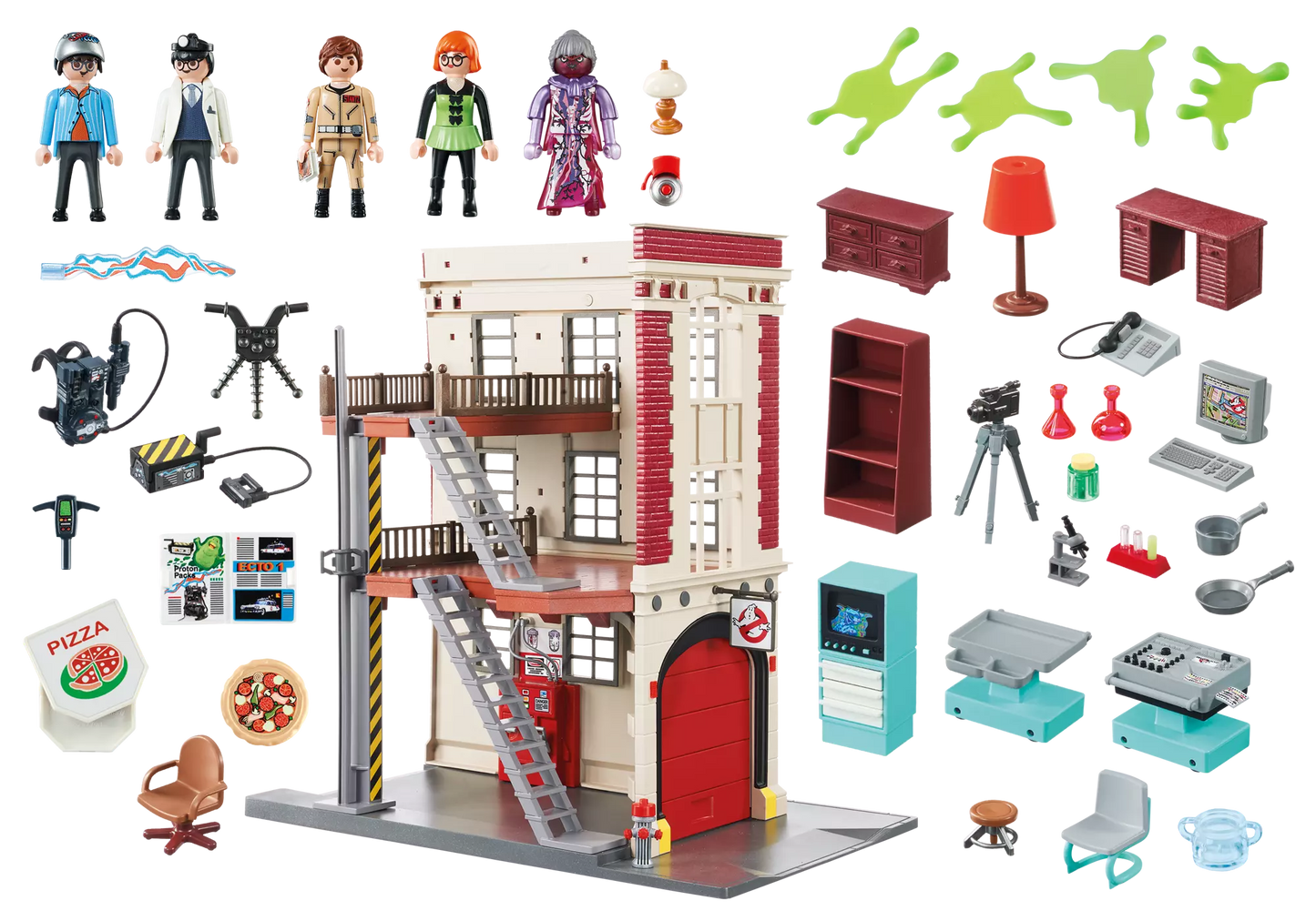 Playmobil 9219 Ghostbusters Feuerwache