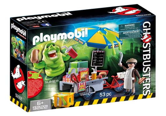 Playmobil 9222 Ghostbusters Slimer mit Hot Dog Stand