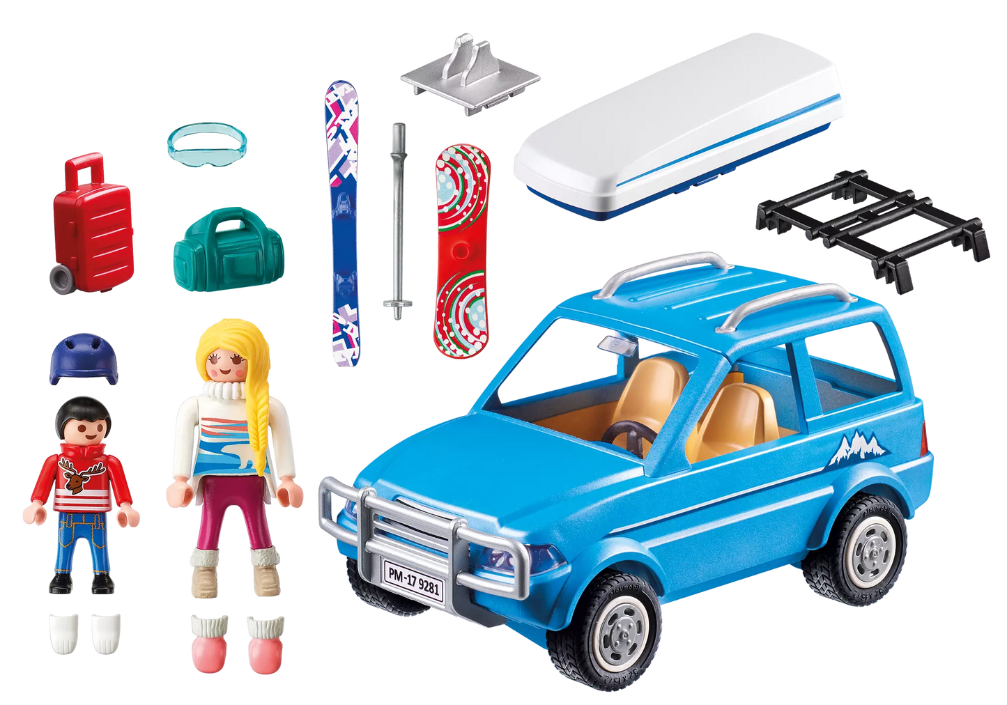 Playmobil 9281 Family Fun Auto mit Dachbox