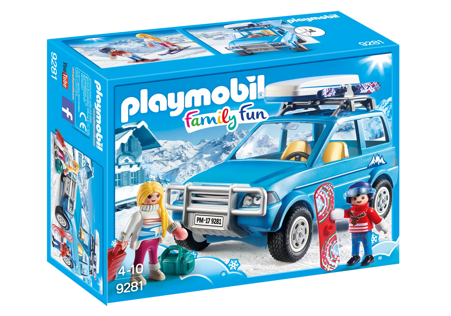 Playmobil 9281 Family Fun Auto mit Dachbox