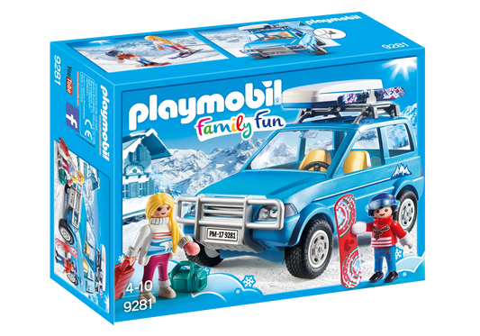 Playmobil 9281 Family Fun Auto mit Dachbox