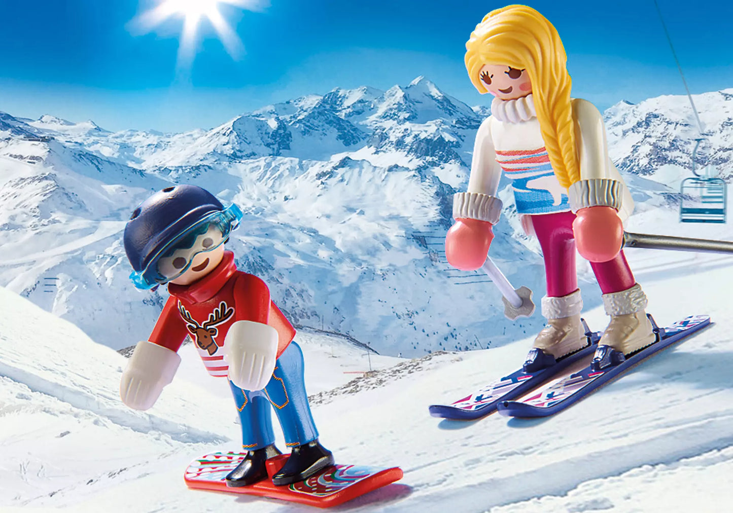 Playmobil 9281 Family Fun Auto mit Dachbox