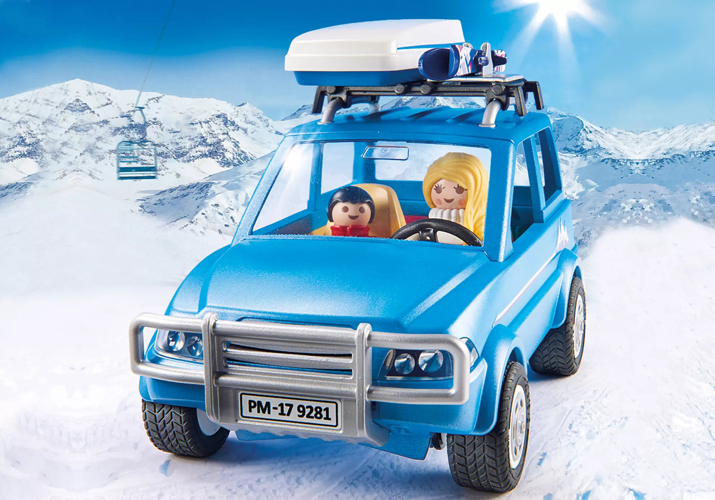 Playmobil 9281 Family Fun Auto mit Dachbox