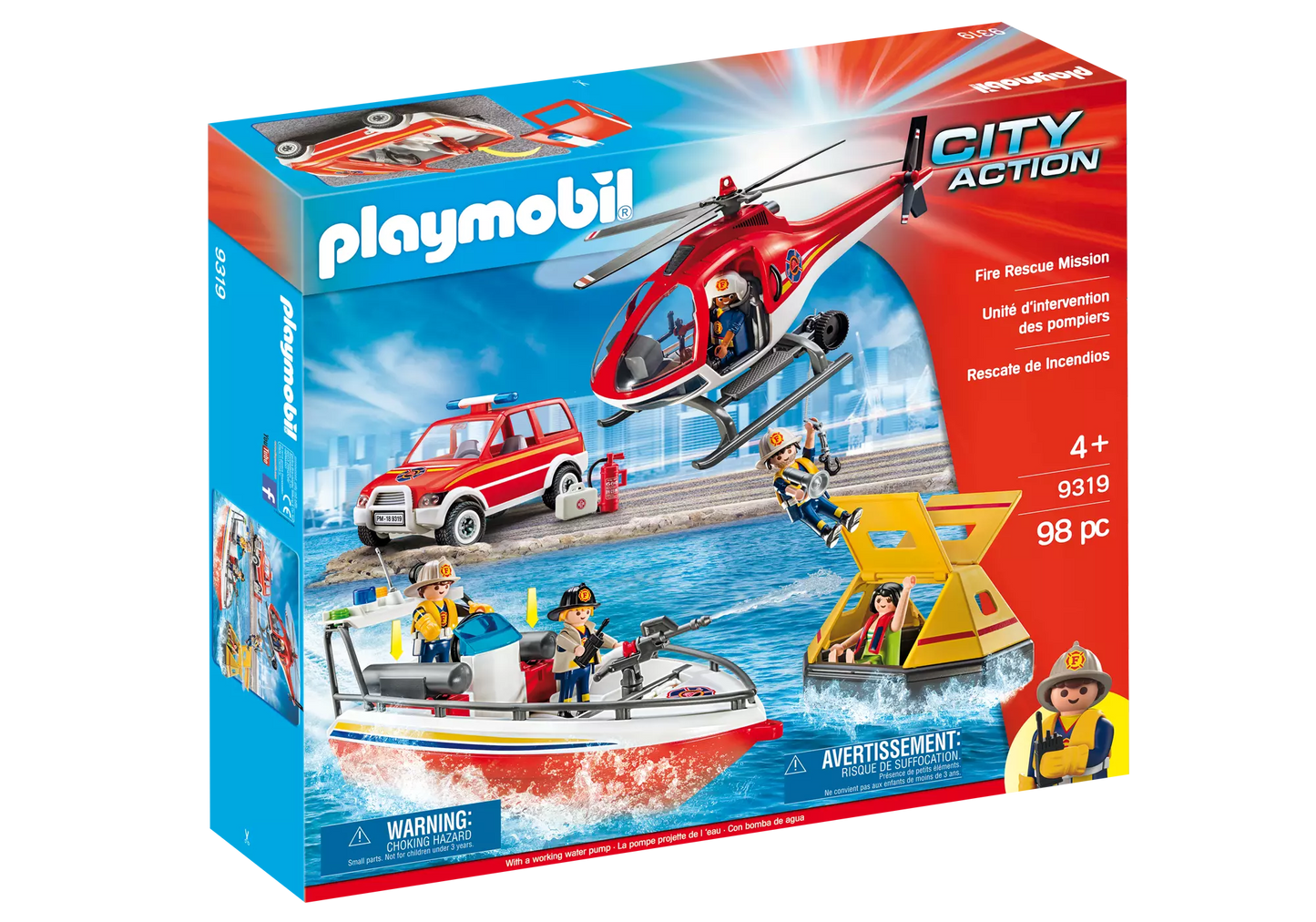 Playmobil 9319 City Action Feuerrettungsmission