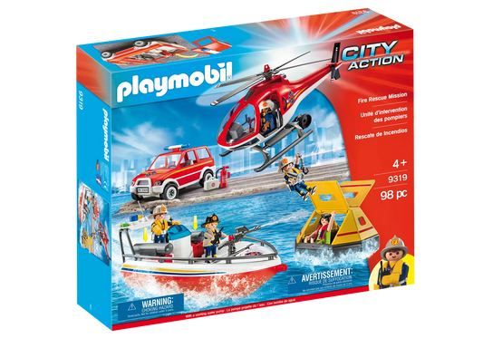 Playmobil 9319 City Action Feuerrettungsmission