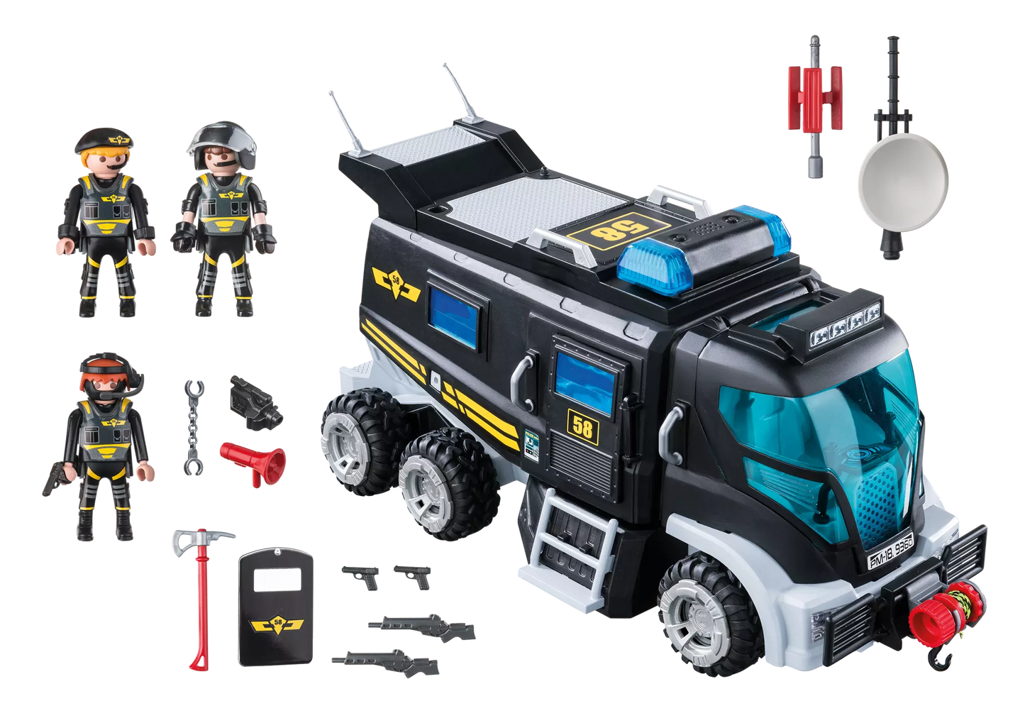 Playmobil 9360 City Action SEK-Truck mit Licht und Sound