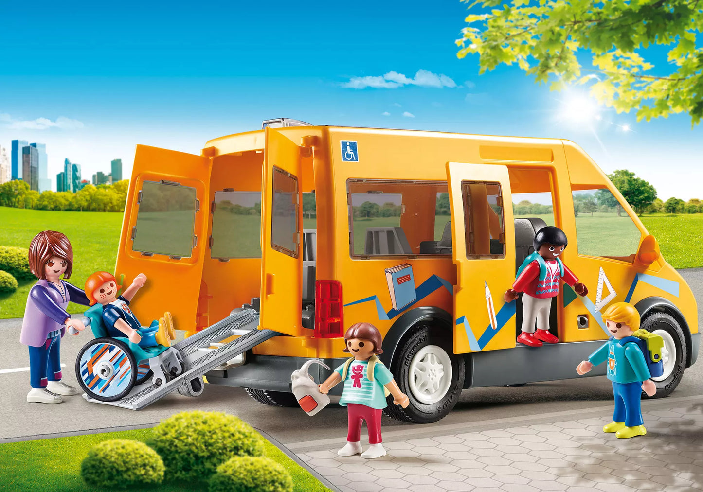 Playmobil 9419 City Life Promo Pack Schulbus