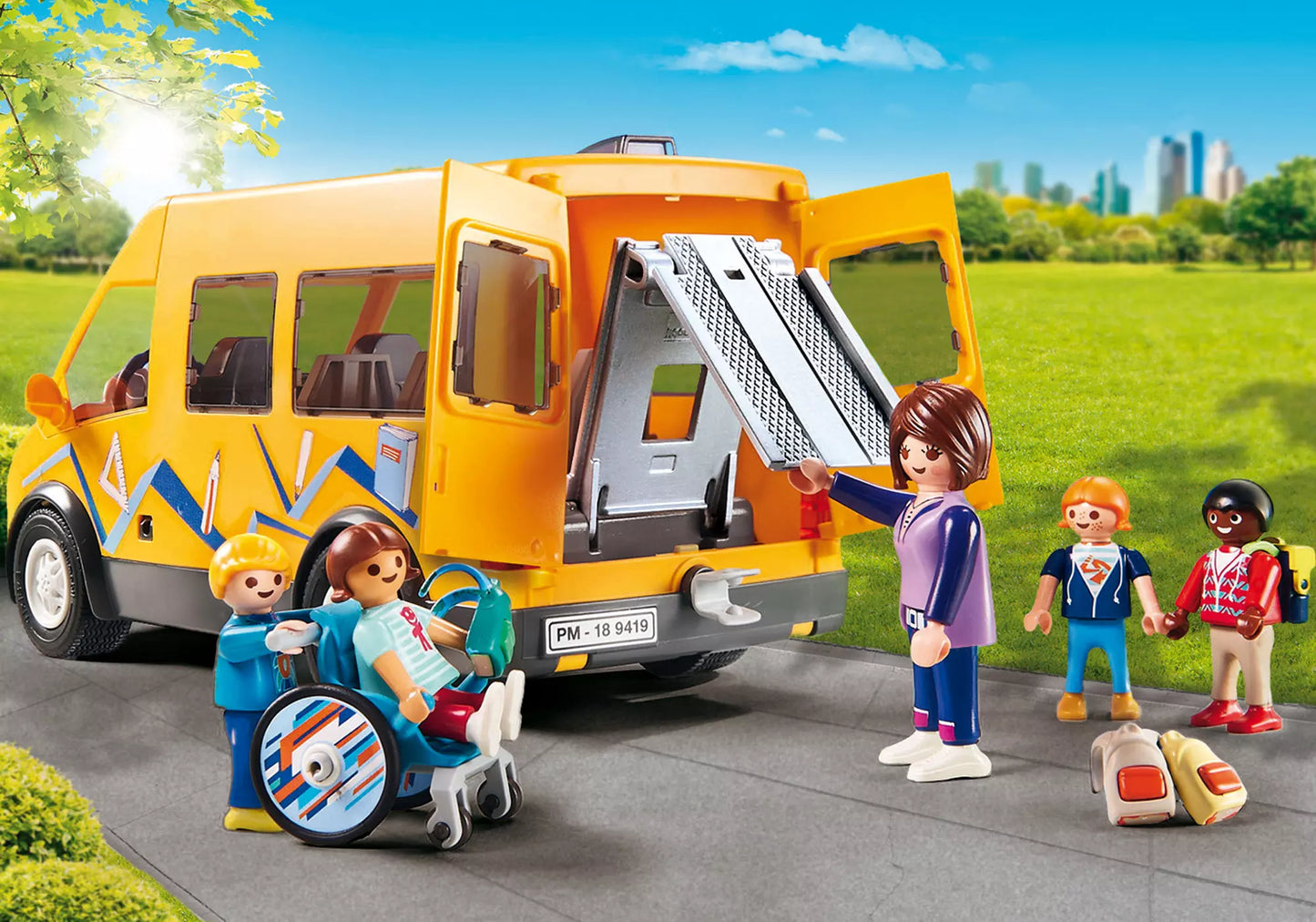 Playmobil 9419 City Life Promo Pack Schulbus