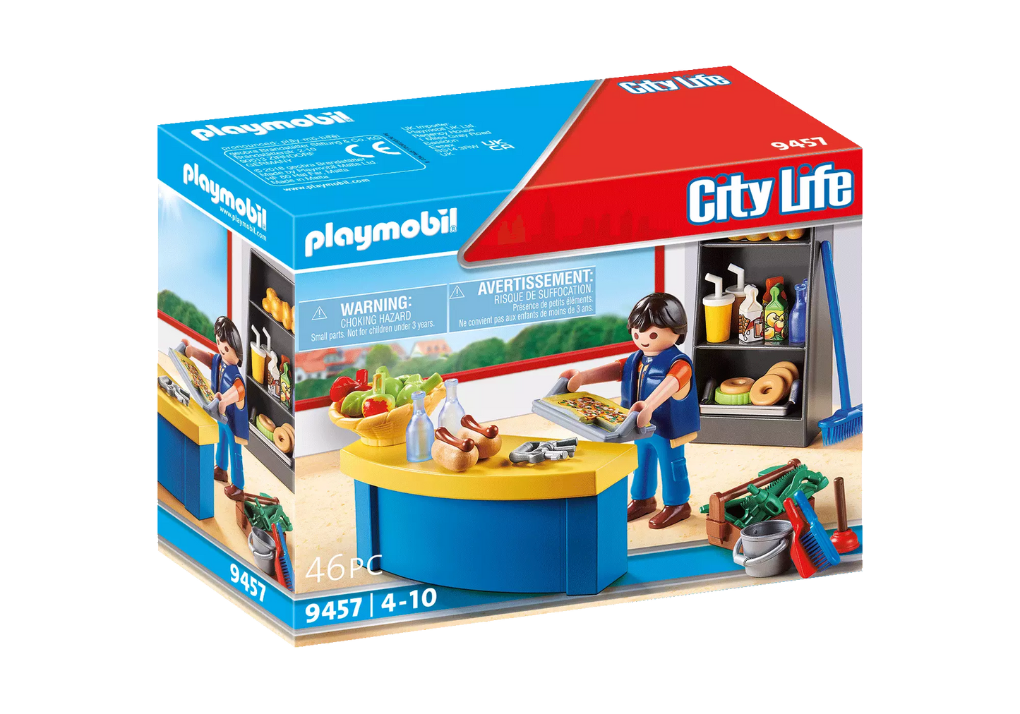 Playmobil 9457 City Life Hausmeister mit Kiosk
