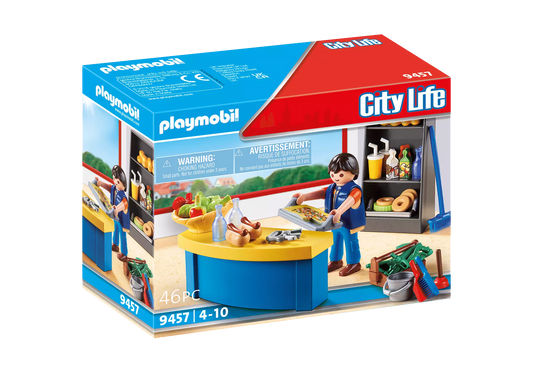 Playmobil 9457 City Life Hausmeister mit Kiosk