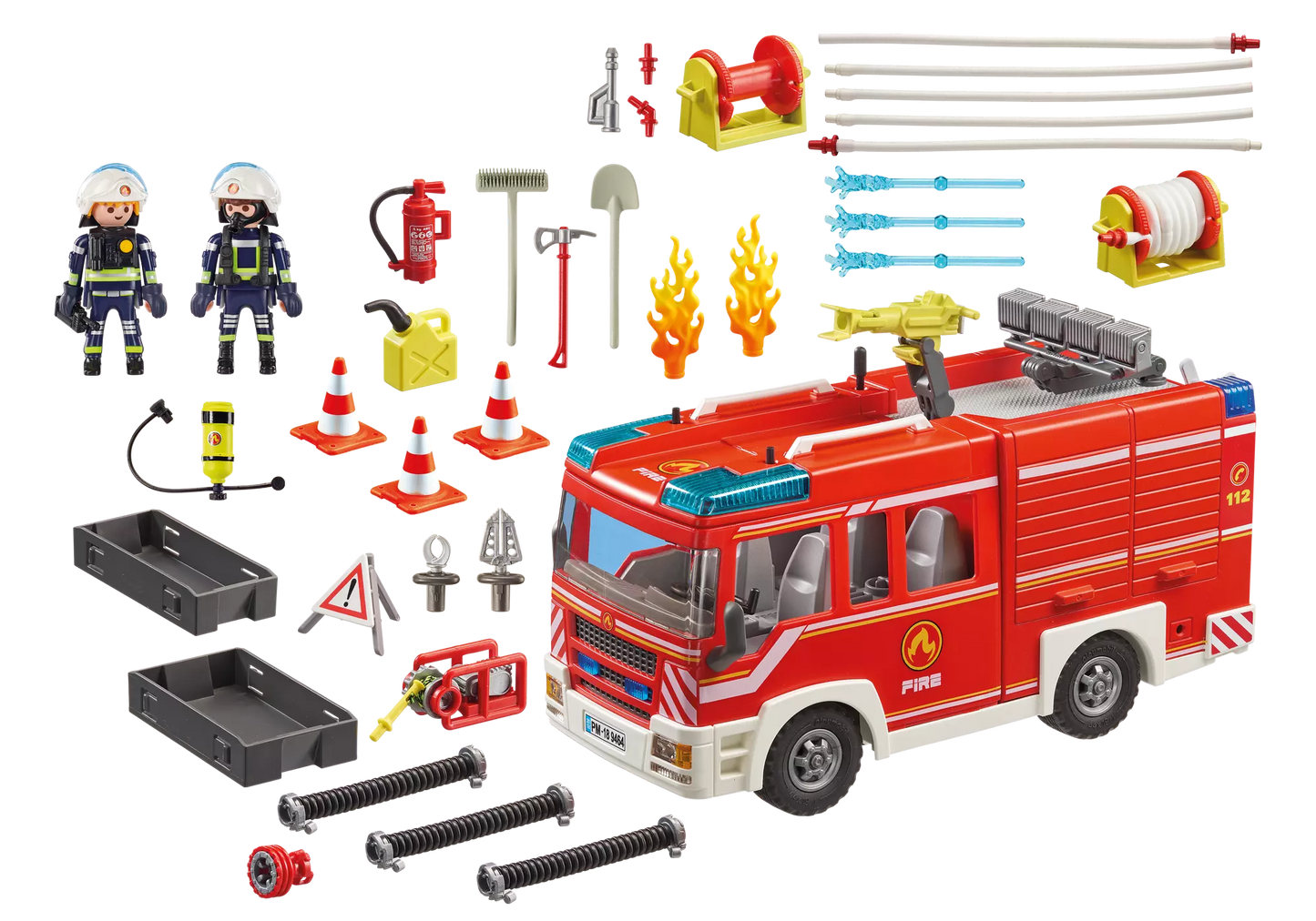 Playmobil 9464 City Action Feuerwehr-Rüstfahrzeug