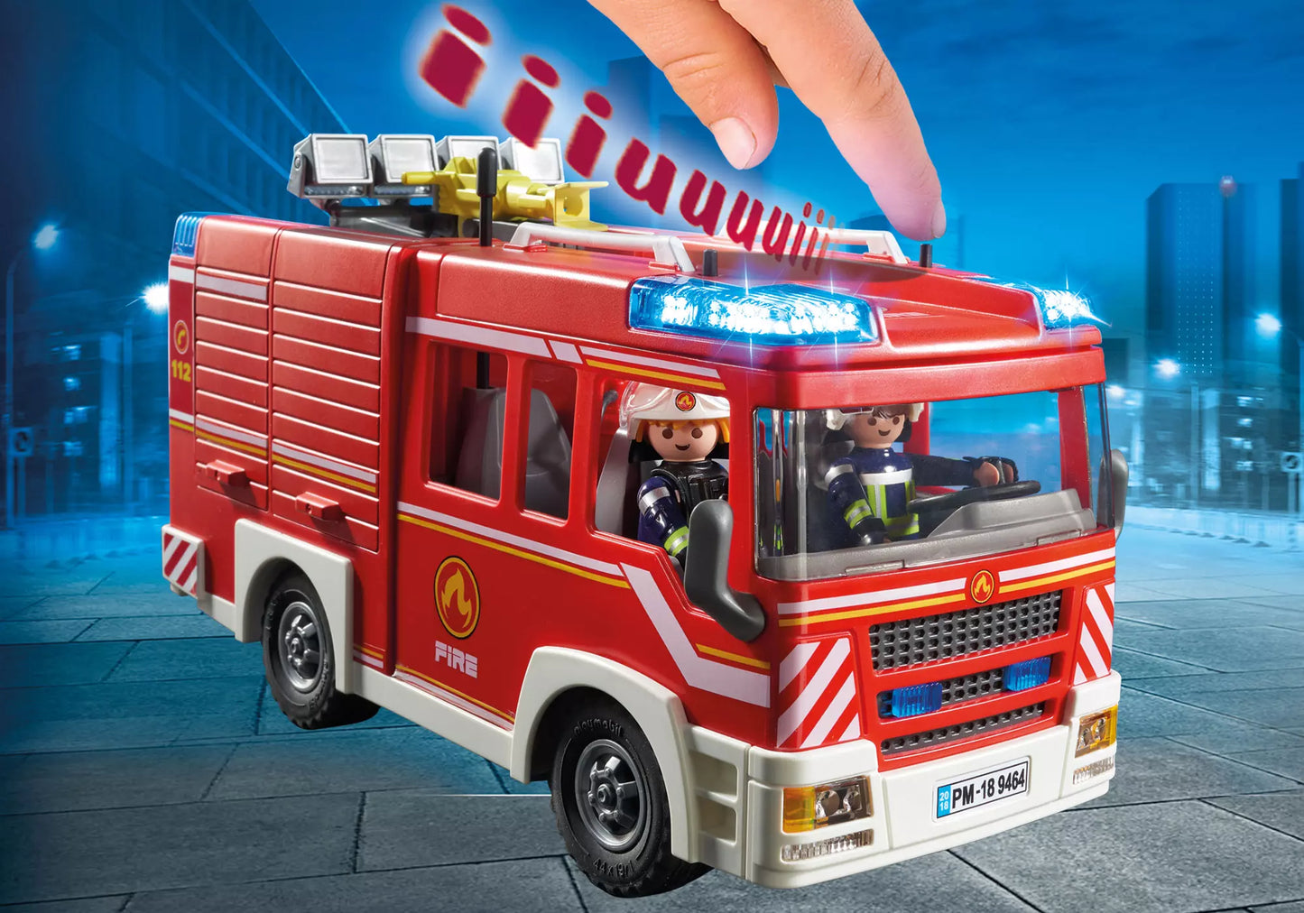 Playmobil 9464 City Action Feuerwehr-Rüstfahrzeug