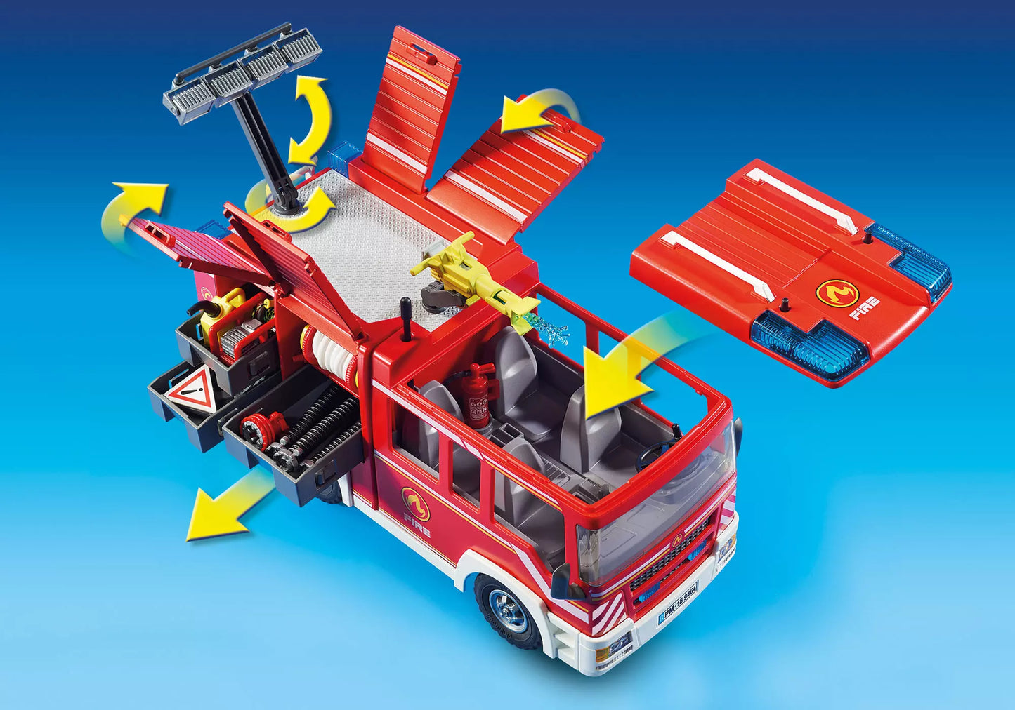 Playmobil 9464 City Action Feuerwehr-Rüstfahrzeug