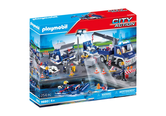 Playmobil 9880 City Action THW-Großeinsatz