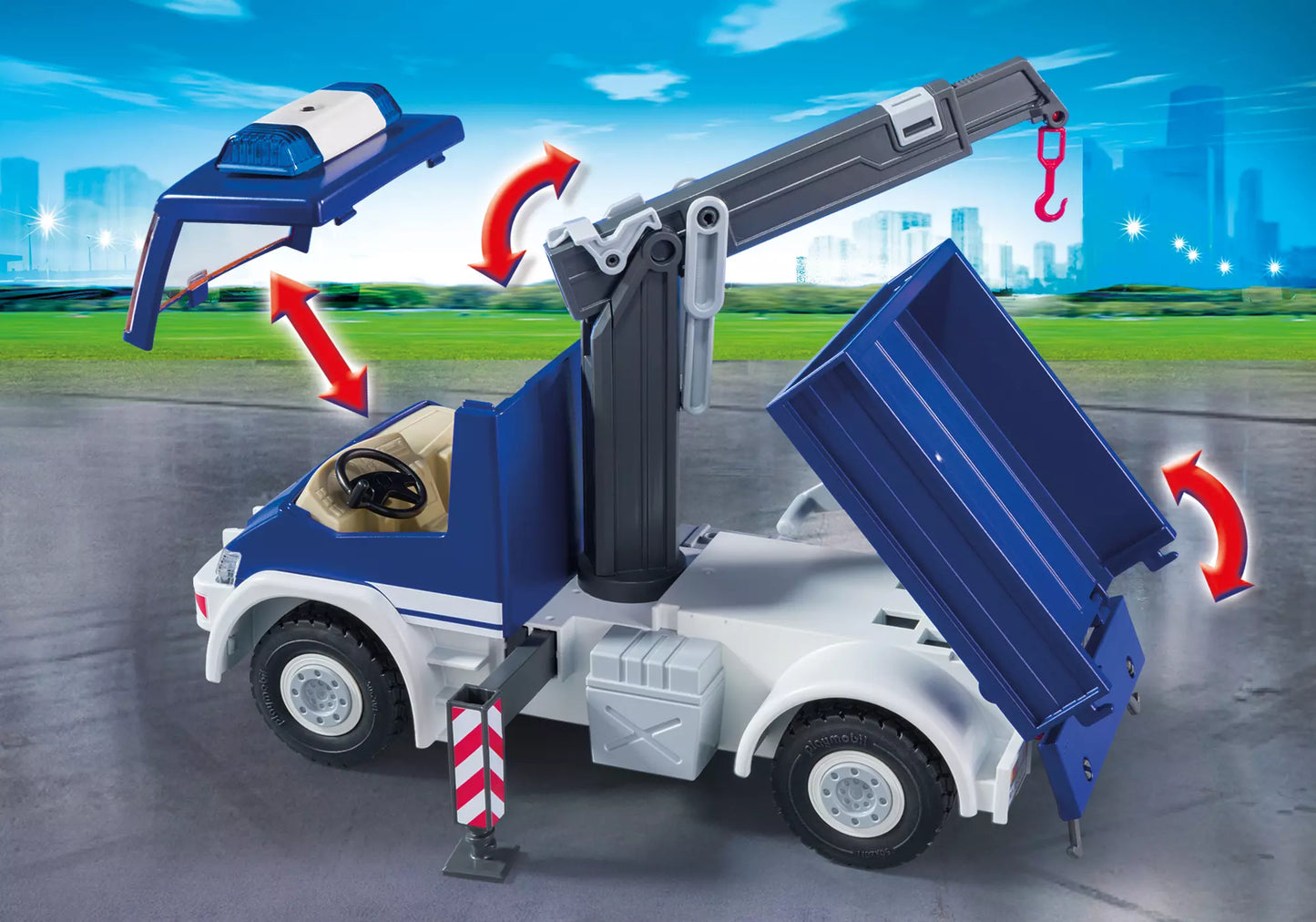 Playmobil 9880 City Action THW-Großeinsatz