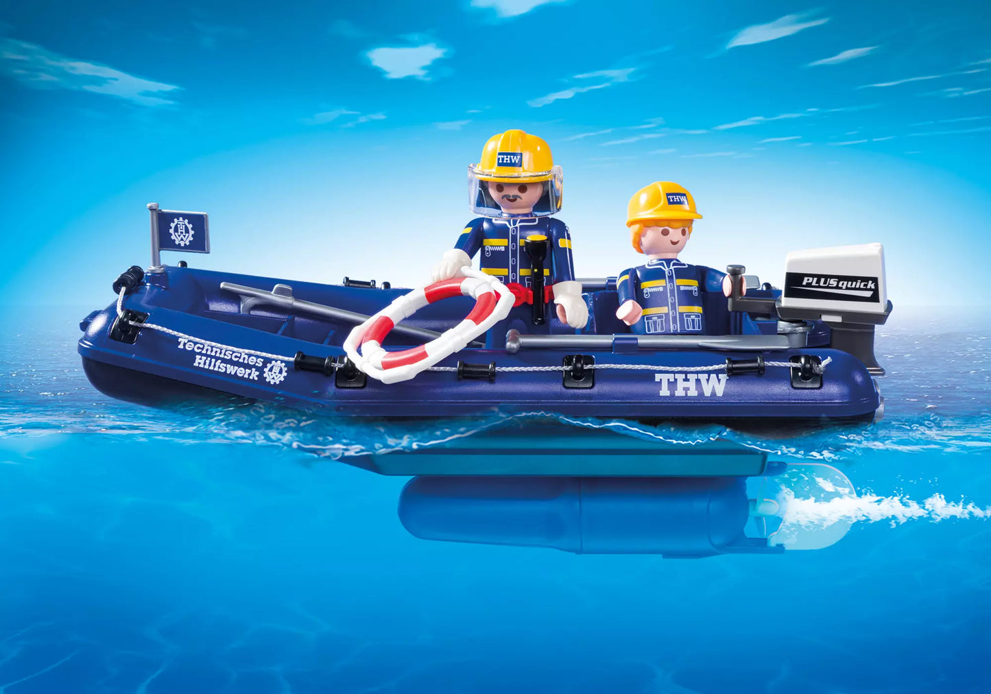 Playmobil 9880 City Action THW-Großeinsatz