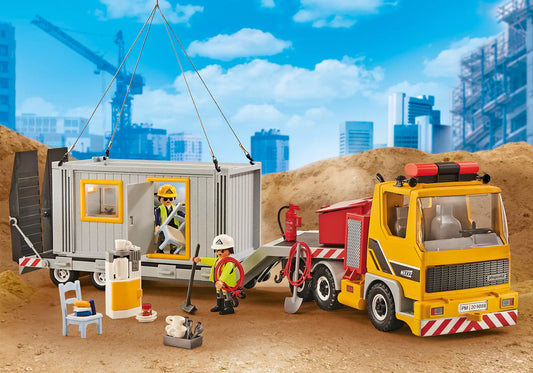 Playmobil 9898 City Action Tieflader mit Container (Folienverpackung)